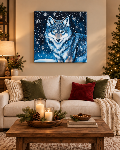 MIDNIGHT WINTER WOLF