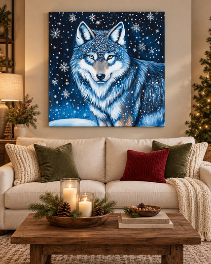 MIDNIGHT WINTER WOLF