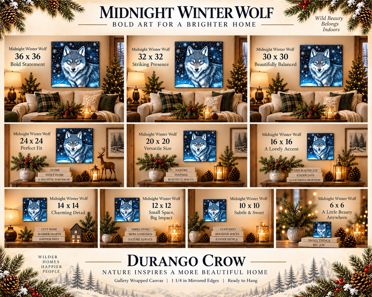 MIDNIGHT WINTER WOLF