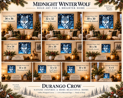 MIDNIGHT WINTER WOLF