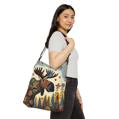 BOHO MOOSE - Adjustable Tote Bag