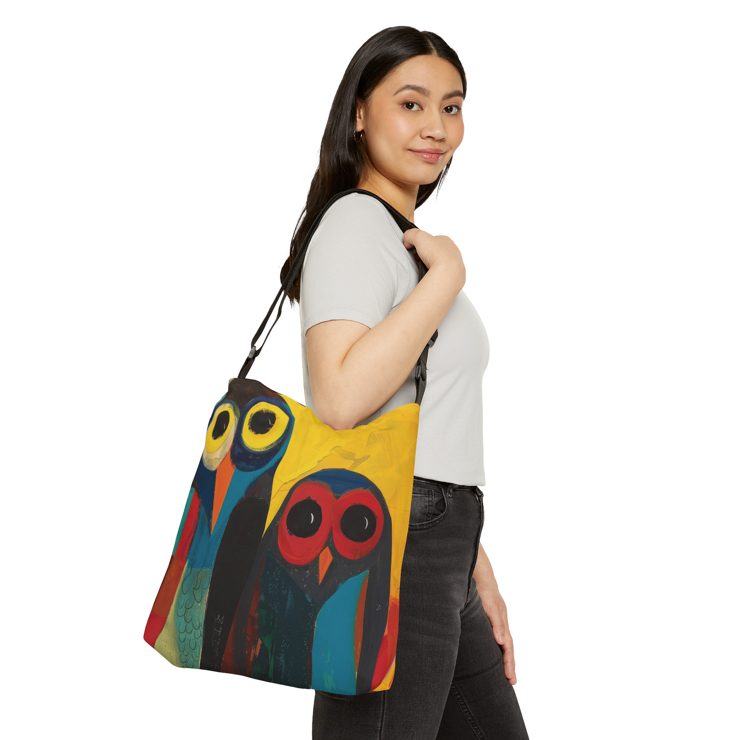 OWL PATROL - Adjustable Tote Bag