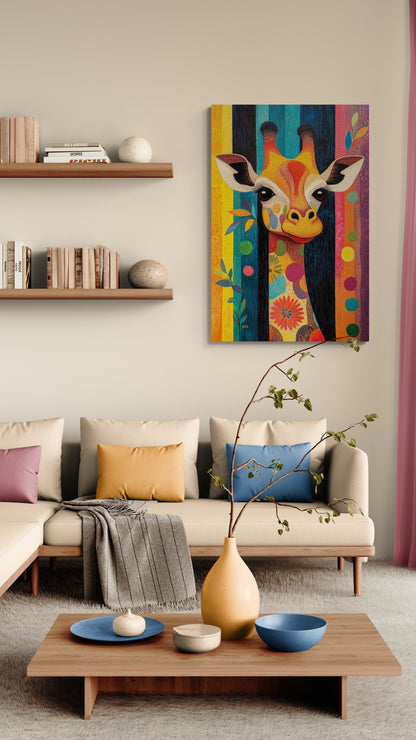 PLAYFUL GIRAFFE