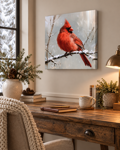 SNOWY CARDINAL