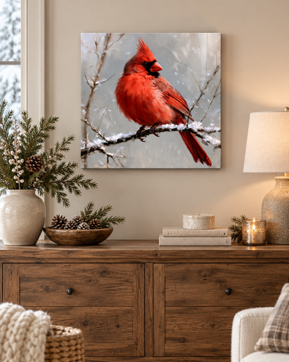 SNOWY CARDINAL