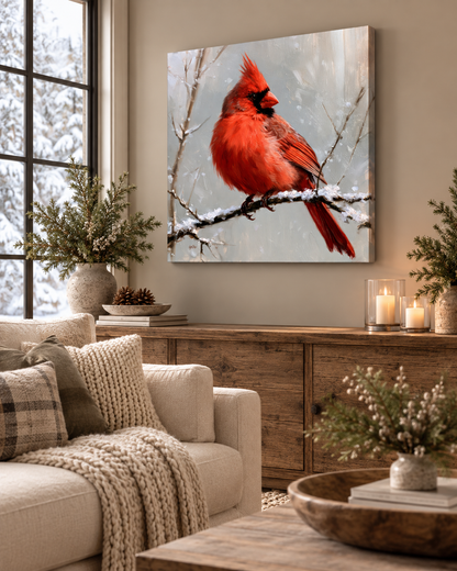 SNOWY CARDINAL