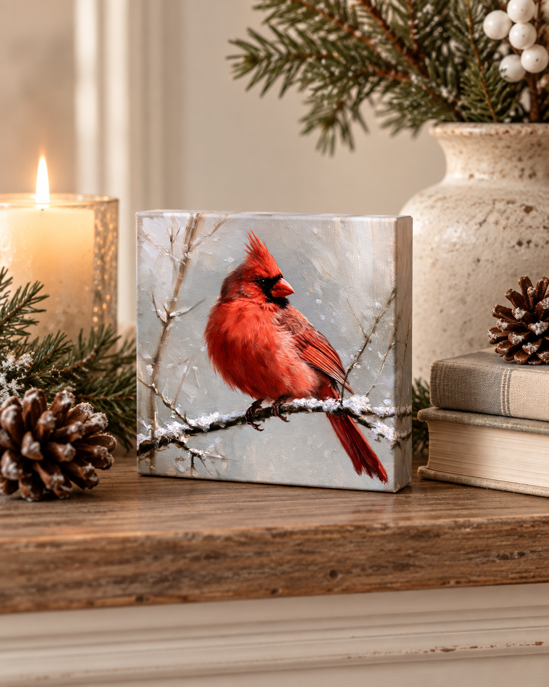 SNOWY CARDINAL