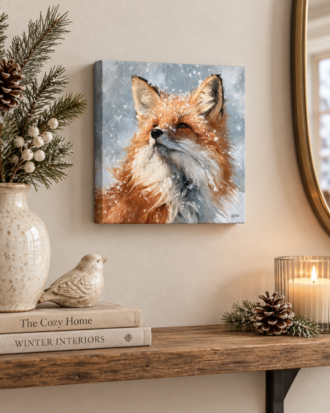 SNOWY FOX