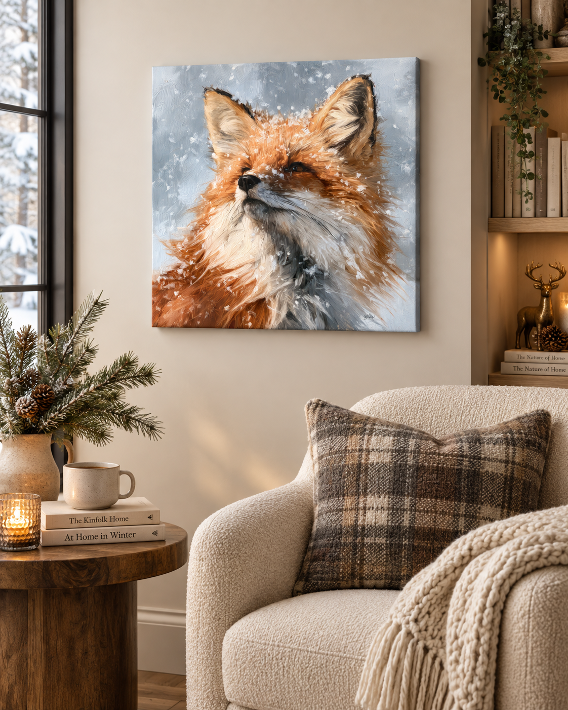 SNOWY FOX