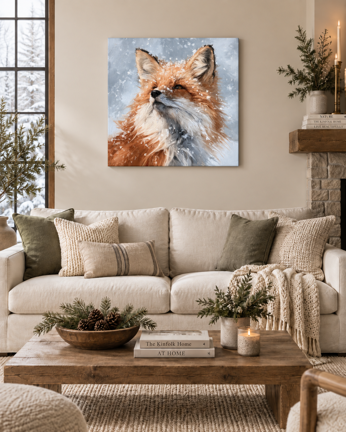 SNOWY FOX