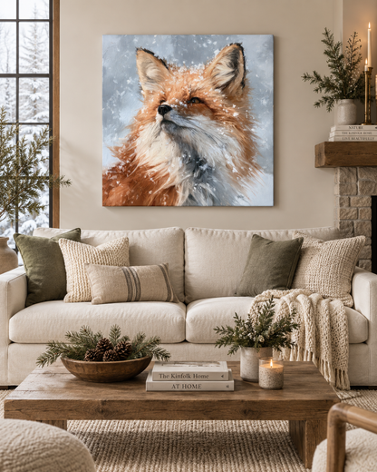 SNOWY FOX