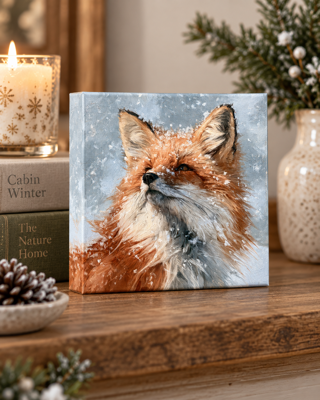 SNOWY FOX