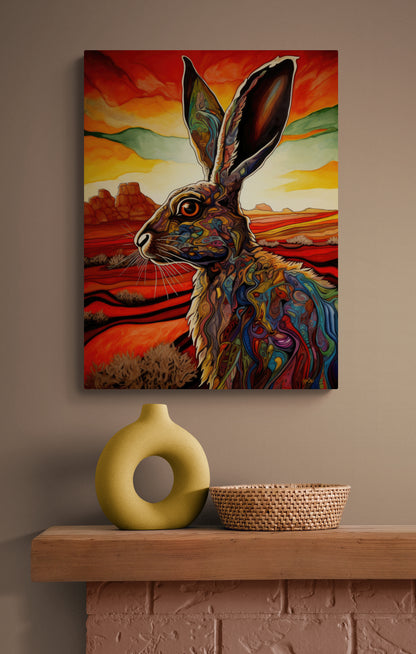SUNSET JACKRABBIT