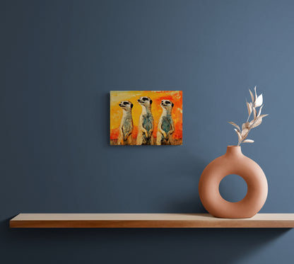 SUNSET MEERKATS