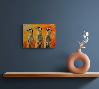 SUNSET MEERKATS