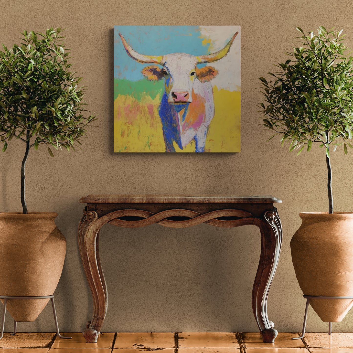 YELLOW GRASS LONGHORN